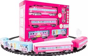 712116 Barbie Lionel Battery Remote Toy Train Set Open Box