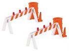 Blinking -- Pkg Bachmann 022899427027 2 - Hazard Barricades