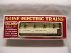 K6535 Box Gondola Chocolate Baker -line Electric 027 Gauge Trains