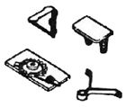 Tcp7005 Brass Wax Brake Detail Gondola Platform Railroad Lost On30 Part Model