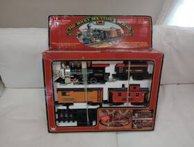 3620620 Bright The Rocky Mountain Railroad Denver Express Train Set No. 186