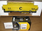 K6243-1091 Car -line Hopper Scale Train Chessie Baltimore 3-bay Aluminum