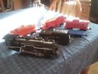 Cars. Loco. Set Train 490 0-4-0 4 - Tender Steam Marx Frt. Vintage