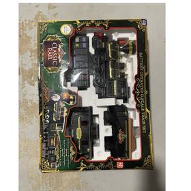 Classic Rail D-86-3 G Gauge Starter Train Set 12pc Lights/sound Loco Track