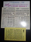 Cn-638 Champ Northern Pacific Ton Open Hopper Car Scale Decals