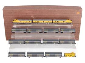 0001-008511 Con-cor Union Pacific Express Service N Gauge Diesel Train Set Ln