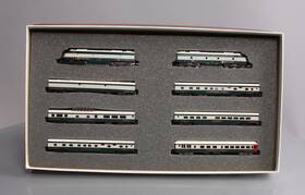 0001-008514 Con-cor Burlington Northern Executive N Gauge Diesel Train Set Ln