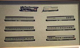 008519 Con-cor N Scale Pan American Usra Heavy Pacific Steam Loco 6 Cars L&n #266