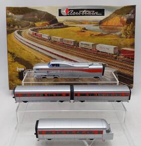 01008745 Con-cor Santa Fe The San Diegan Ho Gauge Diesel Train Set/box