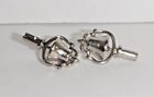 Cp-1200101  Mth Trains Chrome Plated Metal Locomotive Bell High Of Each