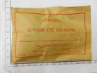 Ctc-12 Lionel Track Locons In Original Master Envelope Ctc-12 Lionel Track Locons In Original Master Envelope