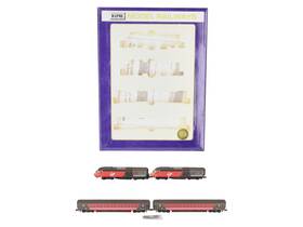 Nd-122 Dapol N Scale Virgin Hst Class 43 Book Set #43071 Ln/box