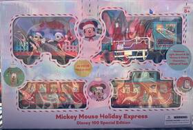Disney 193849060042 Mickey Mouse Holiday Express 100 Special Edition Train Set Christmas 1
