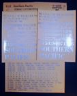 E-12 Champ Southern Pacific Steam Locomotive Later Style Scale Decals