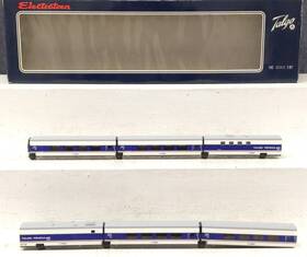 Electrotren 3251k Ho Scale Talgo Pendular Amtrak Gauge Passenger Set Ln/box