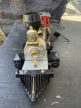 Faos0123 Fao Schwarz Classic Train Set Locomotive And Tender Parts Untested