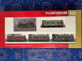481102 Fleischmann Passenger Train Set Ftberliner Wanseebahnft Kpev H0 - T9.3 Loco