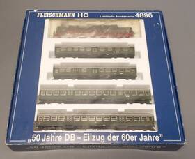 4896 Fleischmann Ho Db 50 Jahre Limited Edition Diesel Locomotive Set Ln/box