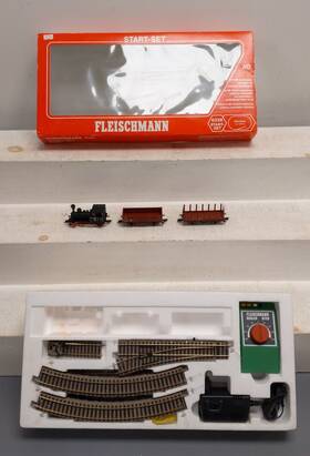 6336 Fleischmann Ho Scale Db Steam Locomotive Starter Set Ln/box