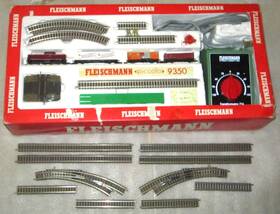 Br212 Fleischmann 9350 N Piccolo Diesel Loco Train Set Plus Extra Track Tested A