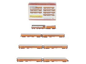 40001 Fox Valley Models N Milwaukee Hiawatha Steam Passenger Train Set Ex/box