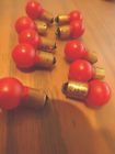 Ge431 Lionel Trains-light-bulbs-red-ge 431 Small-globe-screw-base-18v-10-pcs