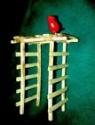 Gt-1 Plasticville Vintage Garden Trellis With Red Bird