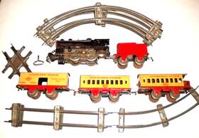 13170 Hafner 1933 Boxed Inch Century Of Progress O Gauge Passenger Set #13170