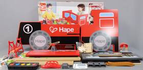 E3769 Hape International Ride On Engine Table Aufklappbarep Eisenbahntisch Ln