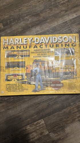 Harley-davidson 034171017849 1994 Collectors Edition Ho Scale Electric Train Set