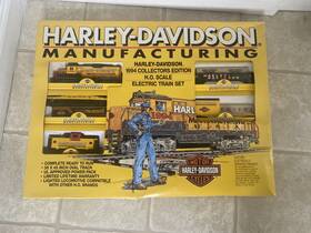 99292-94v Harley-davidson Manufacturing 94 Collectors Edition Ho Scale Electric Train Set