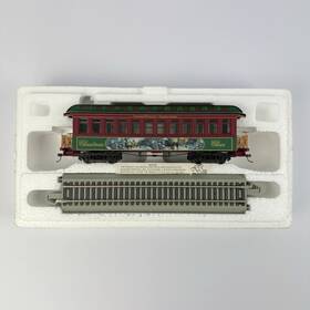 14-07959-007 Hawthorne Village Thomas Kinkade Christmas Cheer Coach Car Coa On30