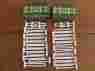 Hf-2 Bachmann 2 Boxes Vintage Plasticville O O27 S Gauge Fence Gate Sets Ex