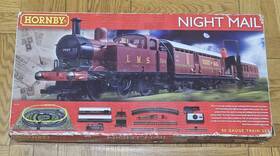 R1144 Hornby 010963411442 Night Mail 00 Gauge Train Set 0-6-0 Locomotive Tracks Incomplete