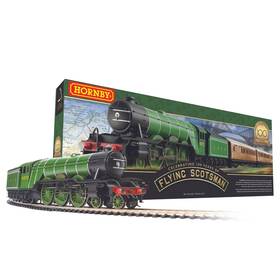 A1class Hornby 055286671067 Electric Train Set - R1255m The Flying Scotsman Oo Gauge Star