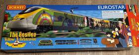 R1253tf Hornby The Beatles Ftyellow Submarineft Eurostar Oo Gauge Train Set Used