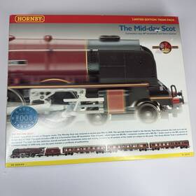 Hornby R2078 Oo The Mid-day Scot Steam Engine Set City Of Leeds 4-6-2 #46248