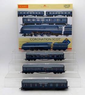 R3092 Hornby Oo Scale Ftcoronation Scotft Train Pack Ln/box