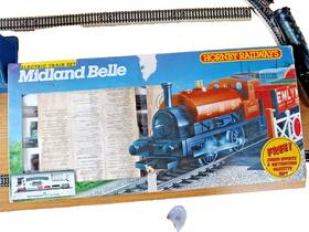 R691 Hornby Railways Oo Electric Train Set Cars Track Controller England - Rare