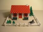 Hy-6 Plasticville Vintage House Yard