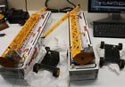 J-1001 Railroad Express Two Cranes Three Trams Customer Returns Group Package