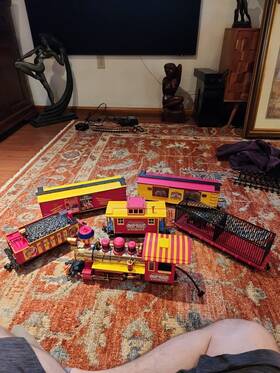 Ktc2784 J. Lloyd International Inc 33001 Keystone Circus Train Set G Scale 1 Of 2500 Electric #33001 Locomotive Read