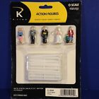K-42309 Church Figures Fence Scale Brand New Combine Shipping 040369190240
