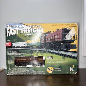 K-1019 K-line 040369010159 Lionel Pennsylvania Railroad Fast Freight Diesel Train O/o-27