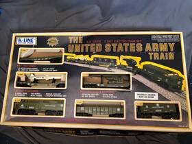 K-line 040369019114 The United States Army Train 27 Gauge 6-unit Electric Set