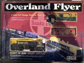 K-1707 K-line 040369710059 Santa Fe Overland Flyer Nib Great For A Christmas Gift