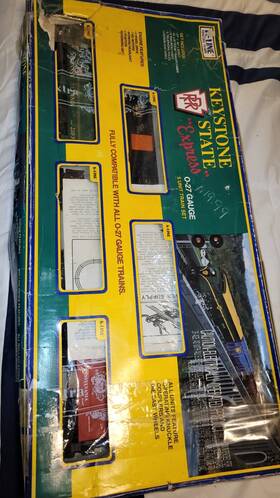 1712 K-line O27 Pennsylvania Railroad Starter Set Keystone State Express Tested