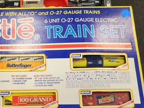 618302 K-line Nestle O-27 Gauge 6-unit Train Set Butterfinger Crunch Cars Track