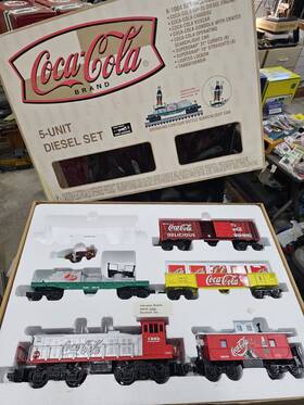 K-1004 K-line 027 Coca Cola 5 Unit Diesel Train Set