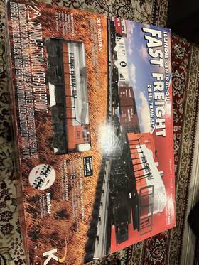 K-line K-1404 K-line Illinois Central Gulf O Gauge Diesel Train Starter Set With Locomotive